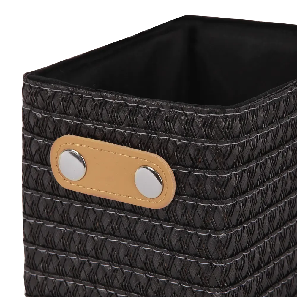 Набор корзин Sensea Paille 19x16x24.5 см цвет тёмно-серый 3 шт. 82801796 STLM-2160973 Без серии - Вид №4