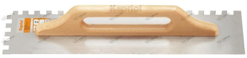 KAPRIOL Зубчатый двуручный шпатель Hand tools - frattoni dentati sun-id-1472460