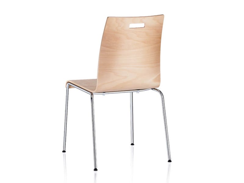 Штабелируемый стул из шпона Brunner ARCH-00053136 - Вид №3