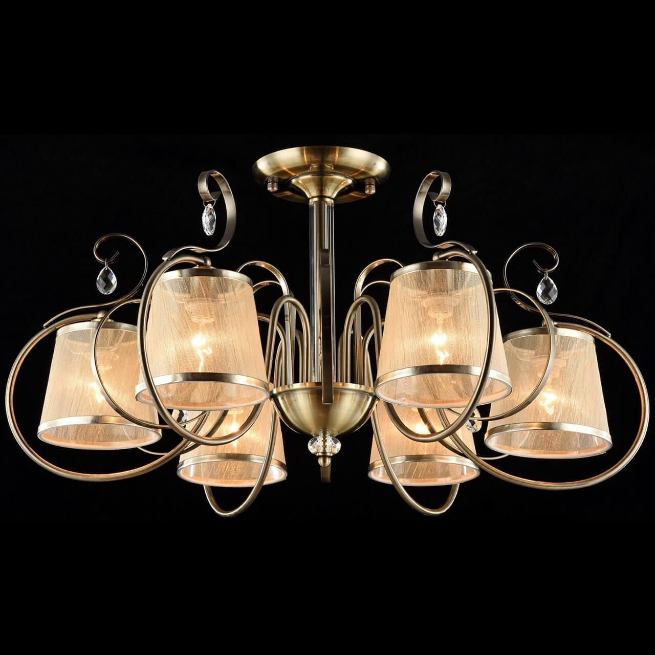 Потолочная люстра Freya Simone FR2020-PL-06-BZ FREYA ДИЗАЙНЕРСКИЕ, SIMONE BRONZE 187911 Бежевый  - Вид №3