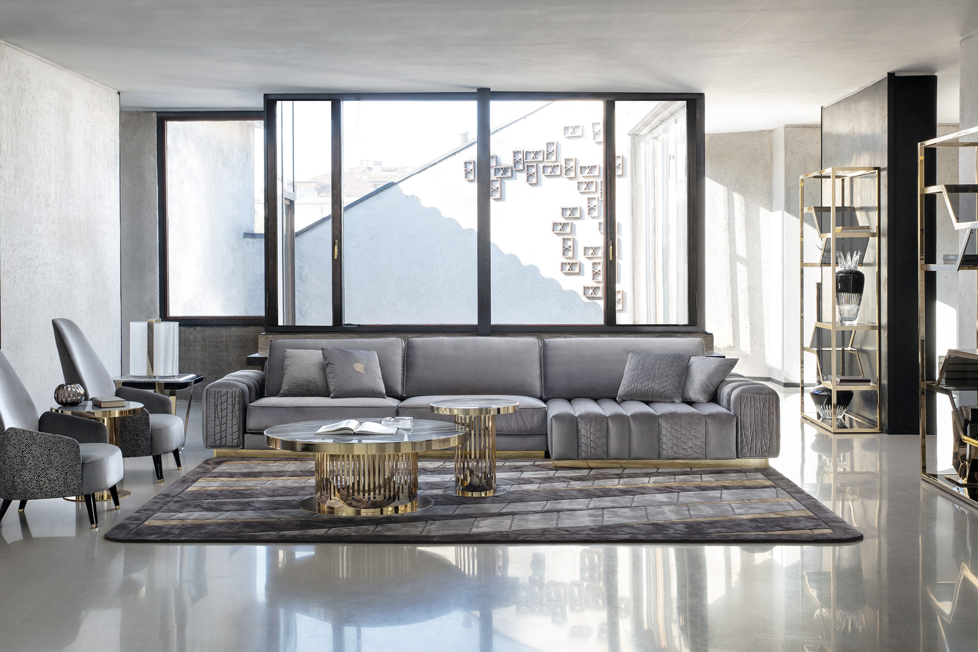 GRST232 Charisma секционный диван - giorgio collection - Вид №4