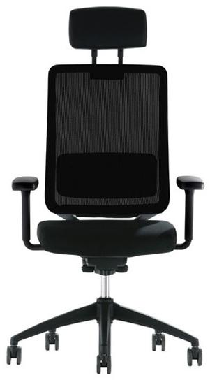 Brunner Офисный стул из ткани с 5 спицами и подлокотниками Too sun-id-1499957 - Вид №2