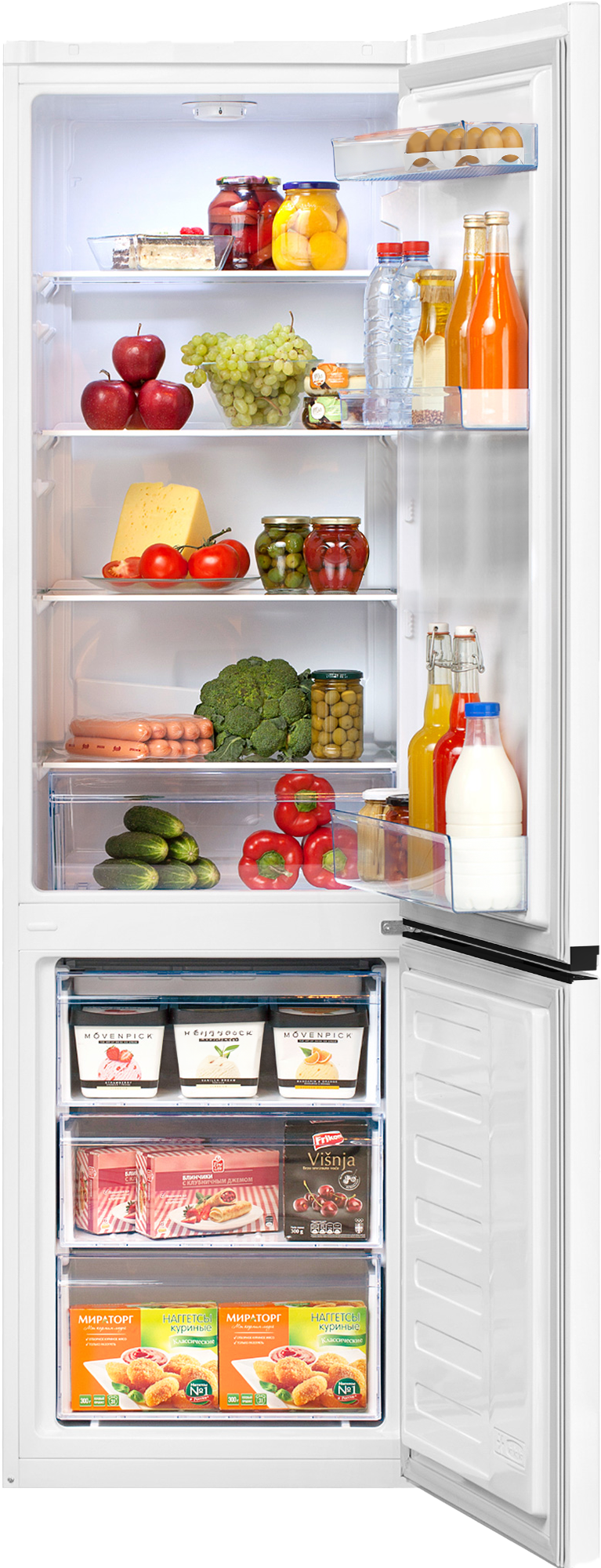 5449126 Холодильник с морозильником   Beko B1RCSK312W белый STDN-0017184 - Вид №10