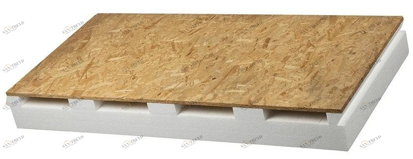 Isolconfort Вентилируемая кровельная изоляционная панель из пенополистирола с osb sun-id-1484288