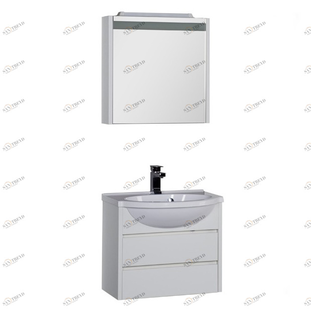 Комплект мебели Aquanet Лайн 60 белый 00164954