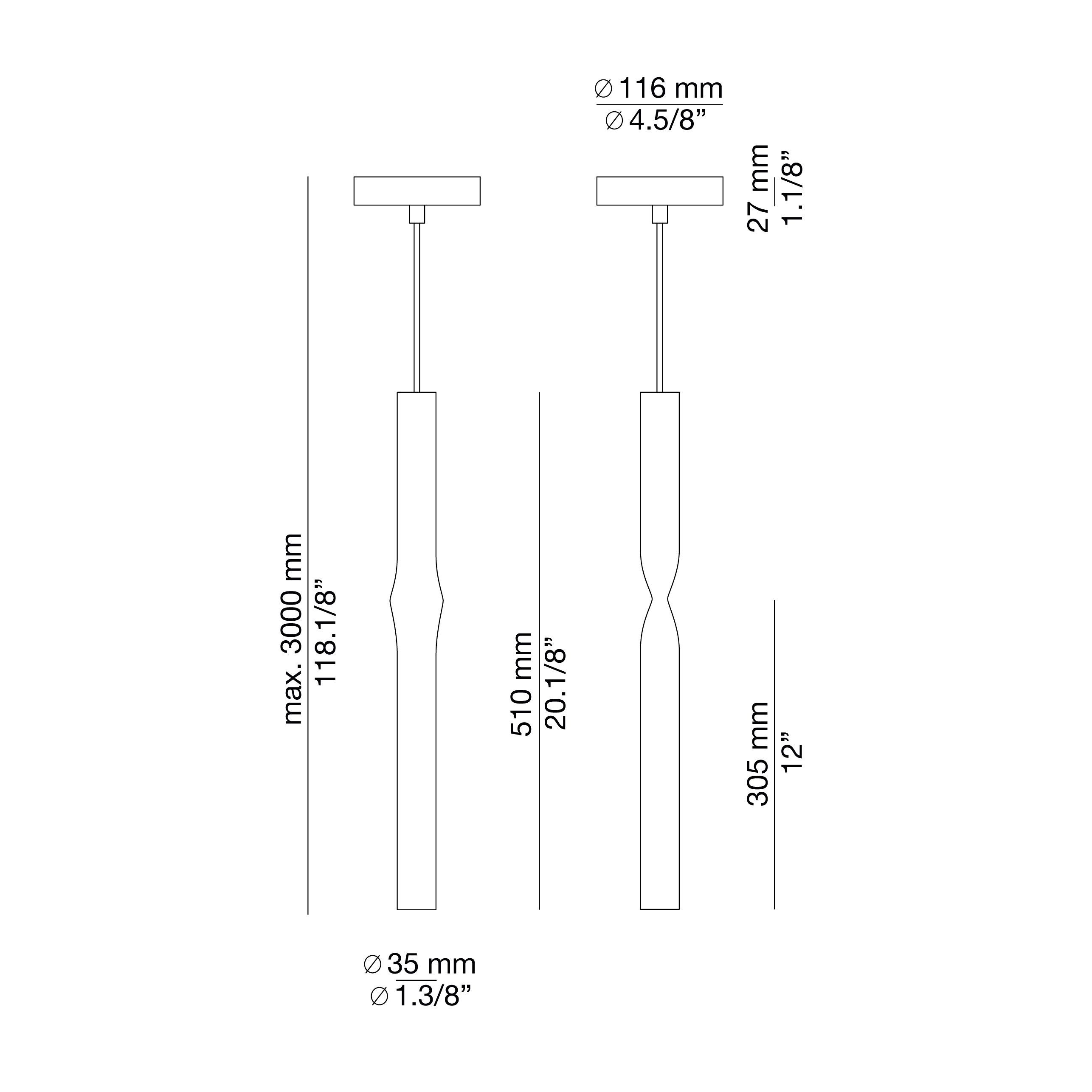Металлический светодиодный подвесной светильник Estiluz ARCH-00042474 - Вид №12