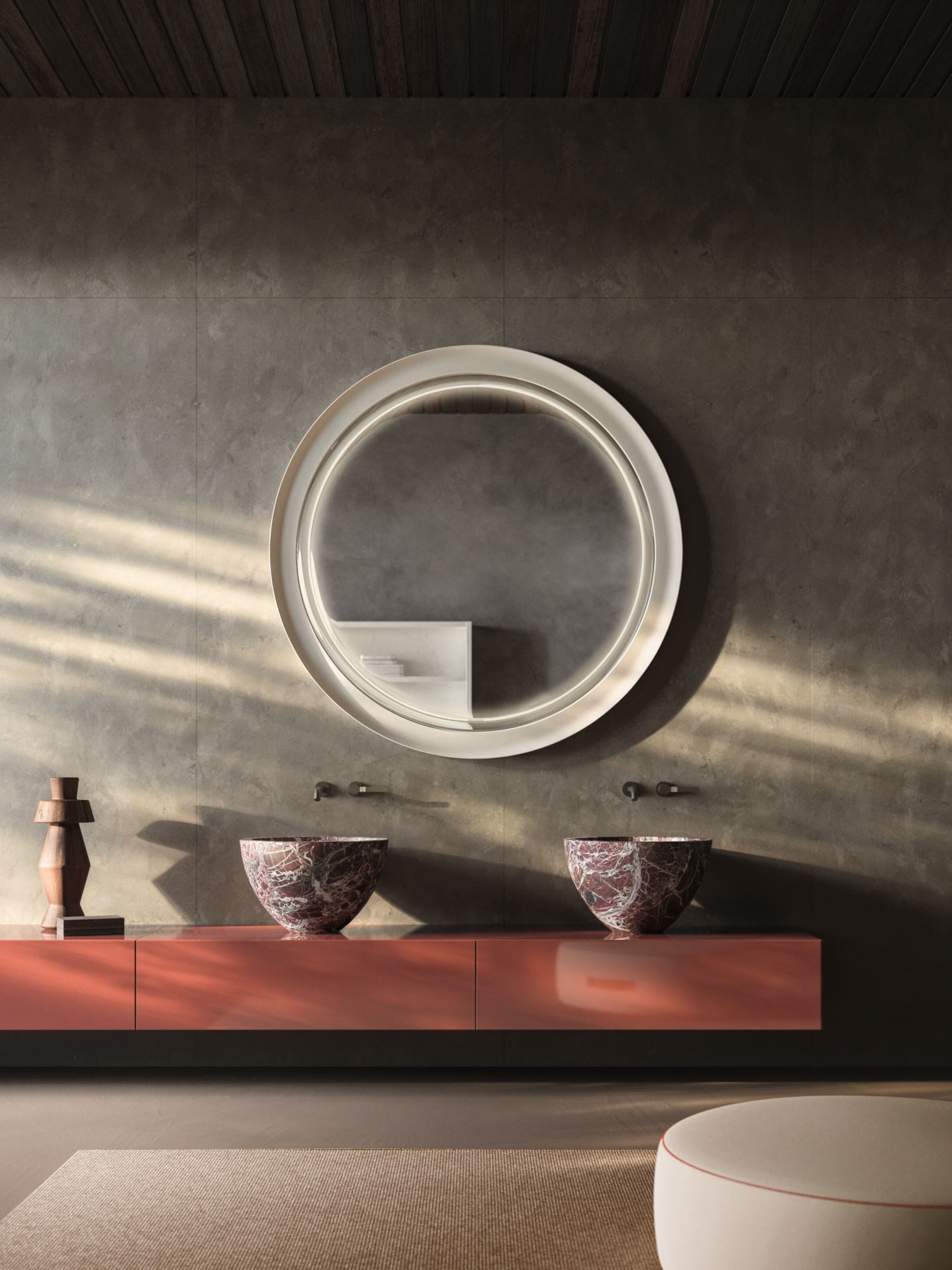 Подвесной умывальник с ящиками Boffi реки ARCH-00071891 - Вид №1