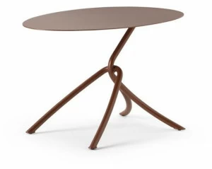 TrabA' Овальный журнальный столик из металла Skin 0126 skin coffetable