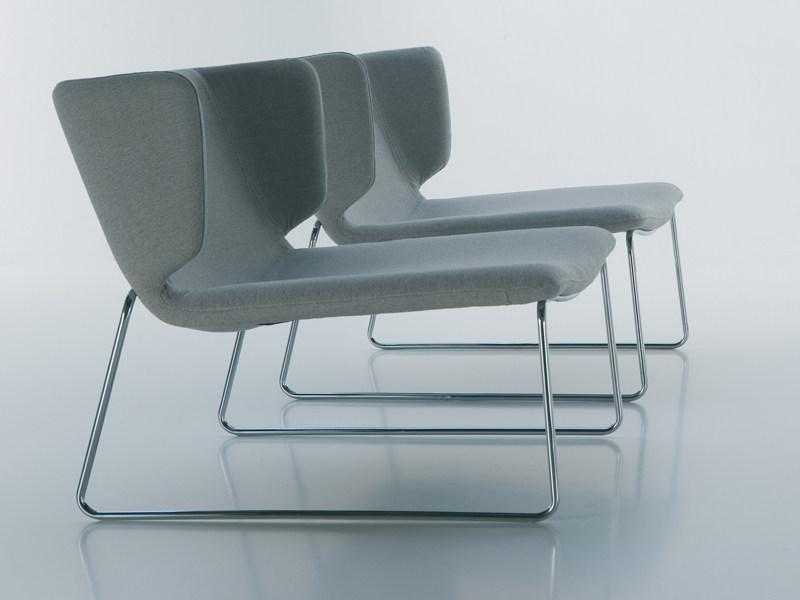 Viccarbe Санное кресло из ткани Wrapp sun-id-1390771 - Вид №7