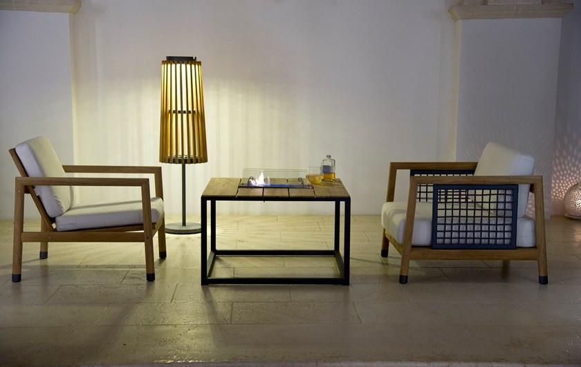 Unopiù Напольный торшер на солнечной энергии из тика Solare Piteal / pitein - Вид №2