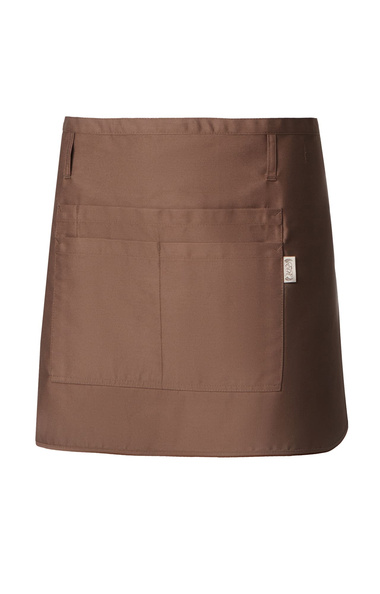 59843 Фартук  укороченный, цвет chocolate BARISTA  Одежда для официантов  размер 