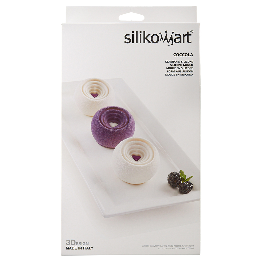 26.305.13.0065 Форма для приготовления пирожных coccola 18 х 34 см силиконовая Silikomart  - Вид №6
