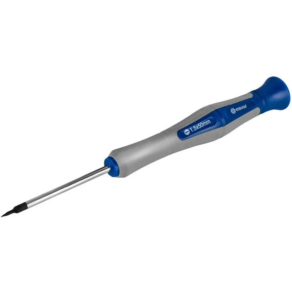 Прецизионная отвертка КОБАЛЬТ SL1.5x50 мм для точных работ 89402182 STLM-1566772