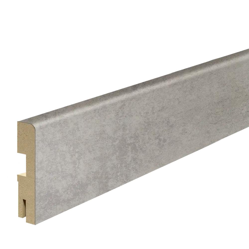 Плинтус напольный МДФ Лофт светлый 70x16x2100 мм цвет серый 84921561 STLM-2033443 Santreyd 