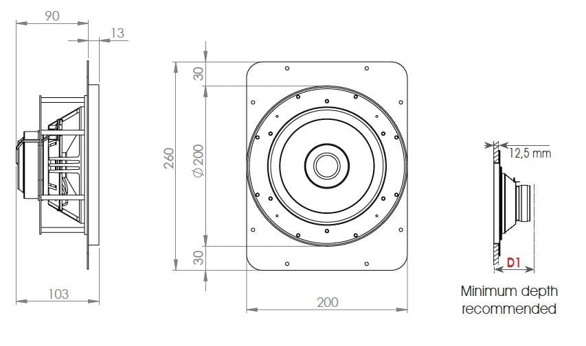 Металлический акустический диффузор Garvan Acoustic Luna ARCH-00059588 - Вид №4