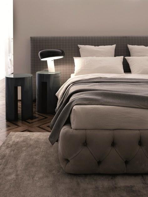 Meridiani Двуспальная кровать со съемным чехлом из ткани Edition tuyo sun-id-1377611 - Вид №16