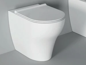 32200101 Приставной унитаз напольный Белый Alice Ceramica UNICA Италия