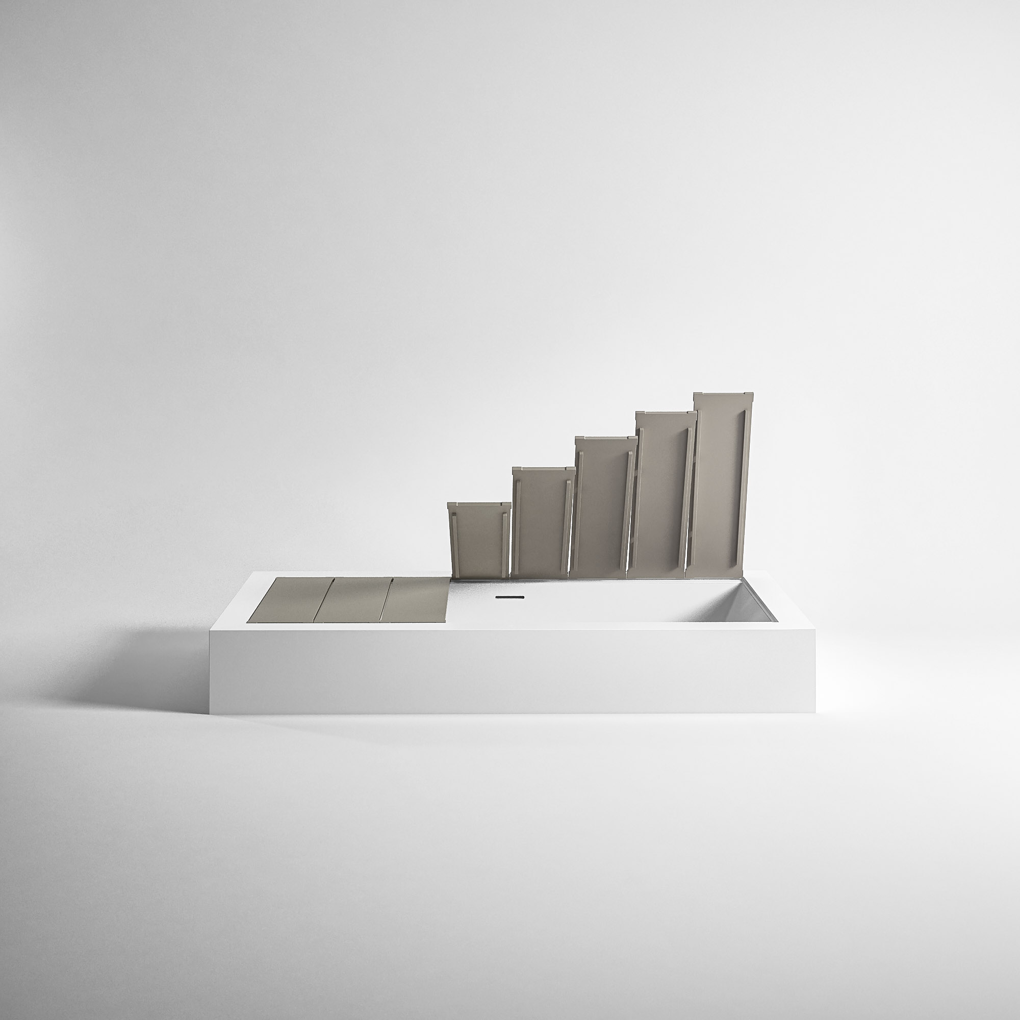 Rexa Design Полувстраиваемая ванна REXA-ST72 