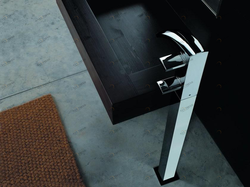 ZAZZERI Смеситель для умывальника с одной ручкой и отверстием Moon sun-id-1483907