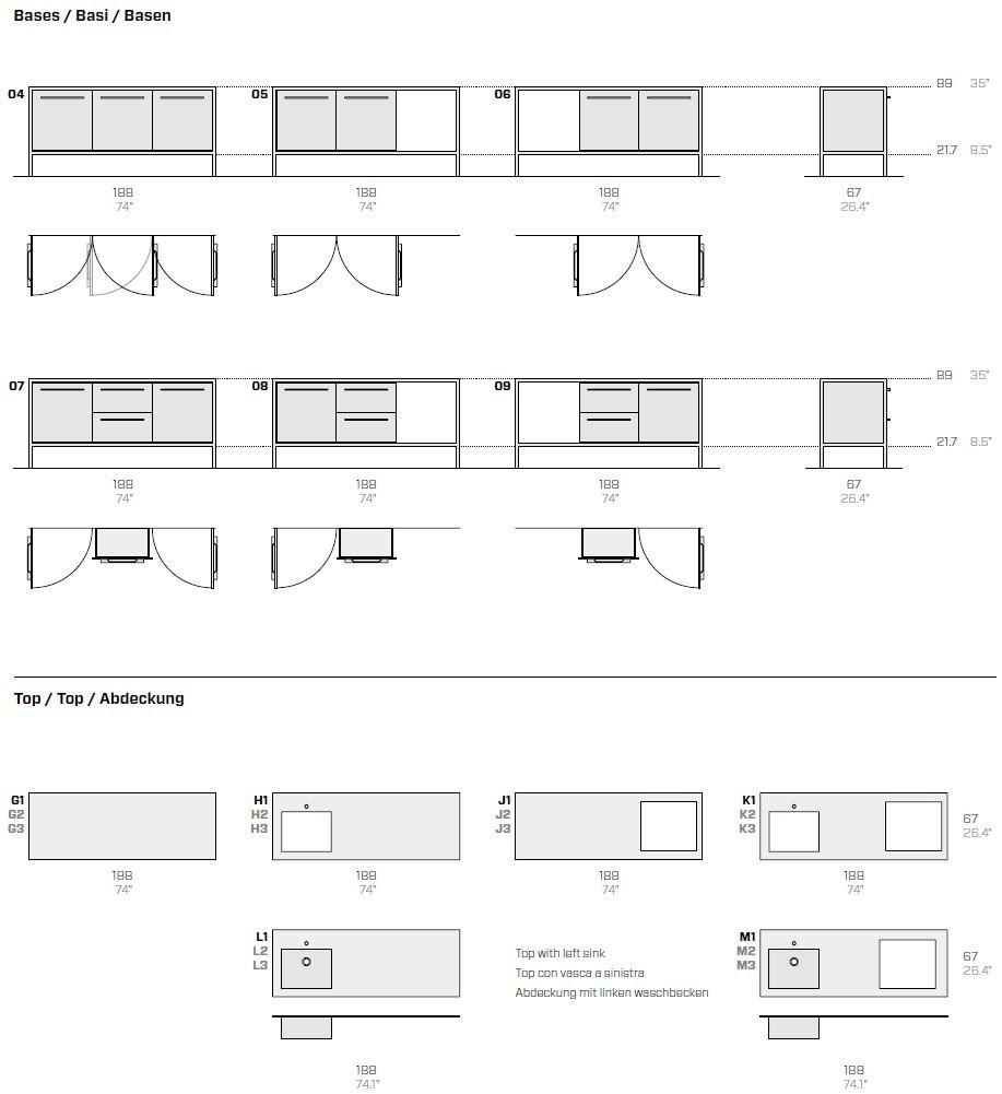 Fantin Металлическая мини-кухня для внутреннего и внешнего использования Frame sun-id-1458228 - Вид №8