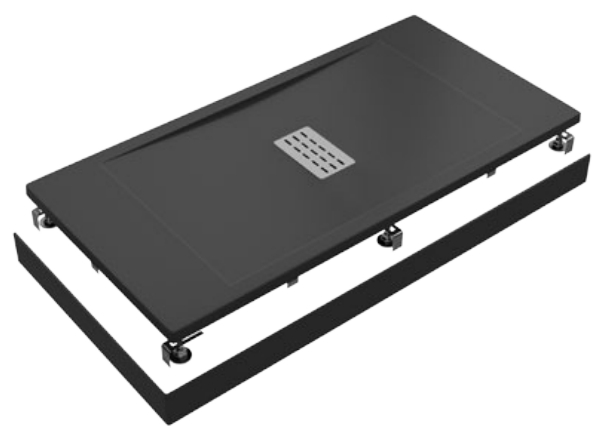 ЛП00124 Поддон Bas Flow Santreyd - Вид №1