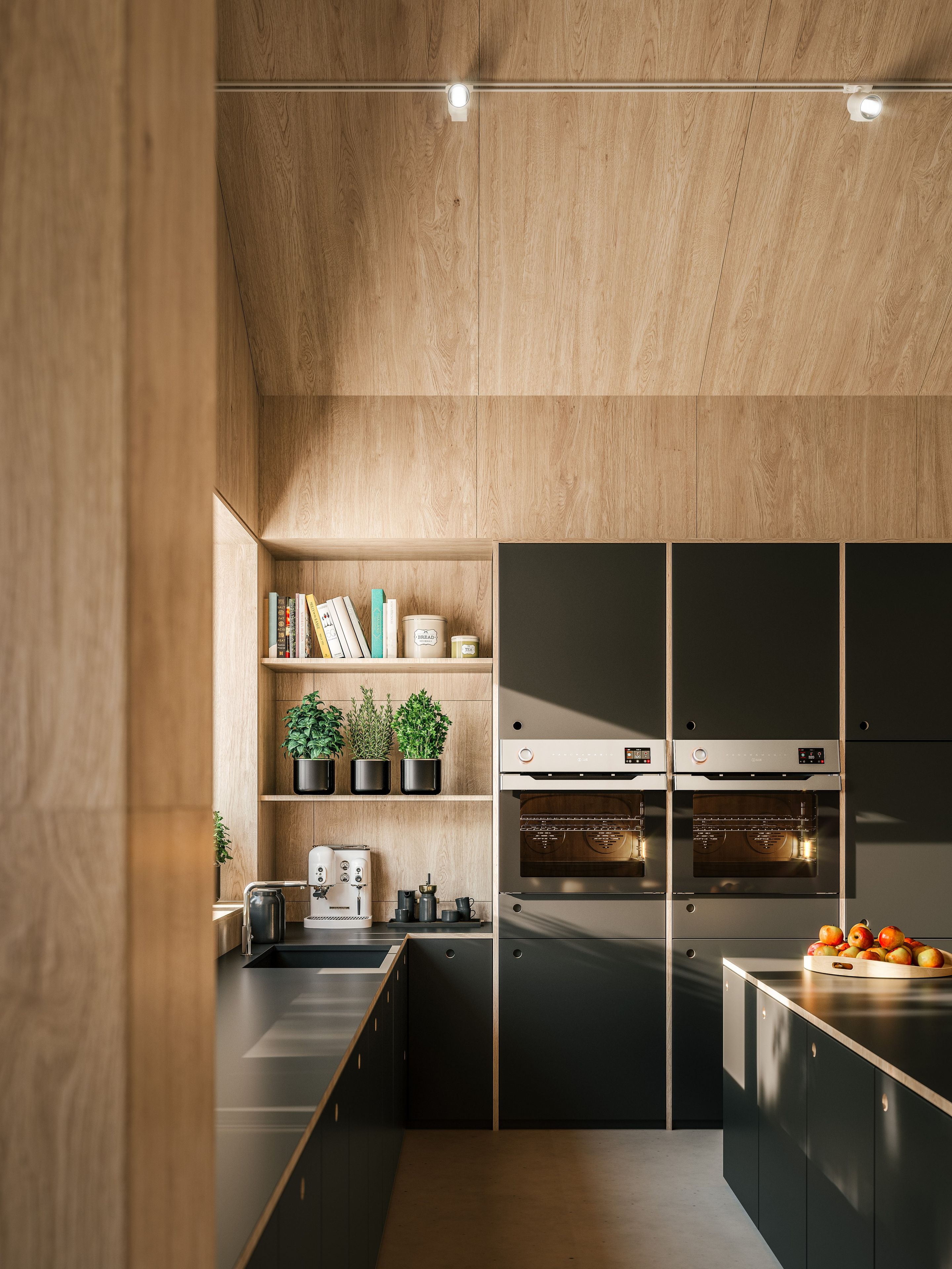 Многофункциональная встраиваемая печь из нержавеющей стали Ilve Panoramagic ARCH-00123093 - Вид №2