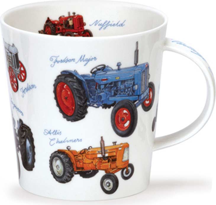 10583900 Dunoon Кружка Dunoon "Тракторы.Кернгорм" 480мл Фарфор костяной 