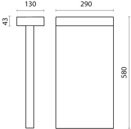 SIMES Светодиодный столб Look sun-id-1490374 - Вид №19
