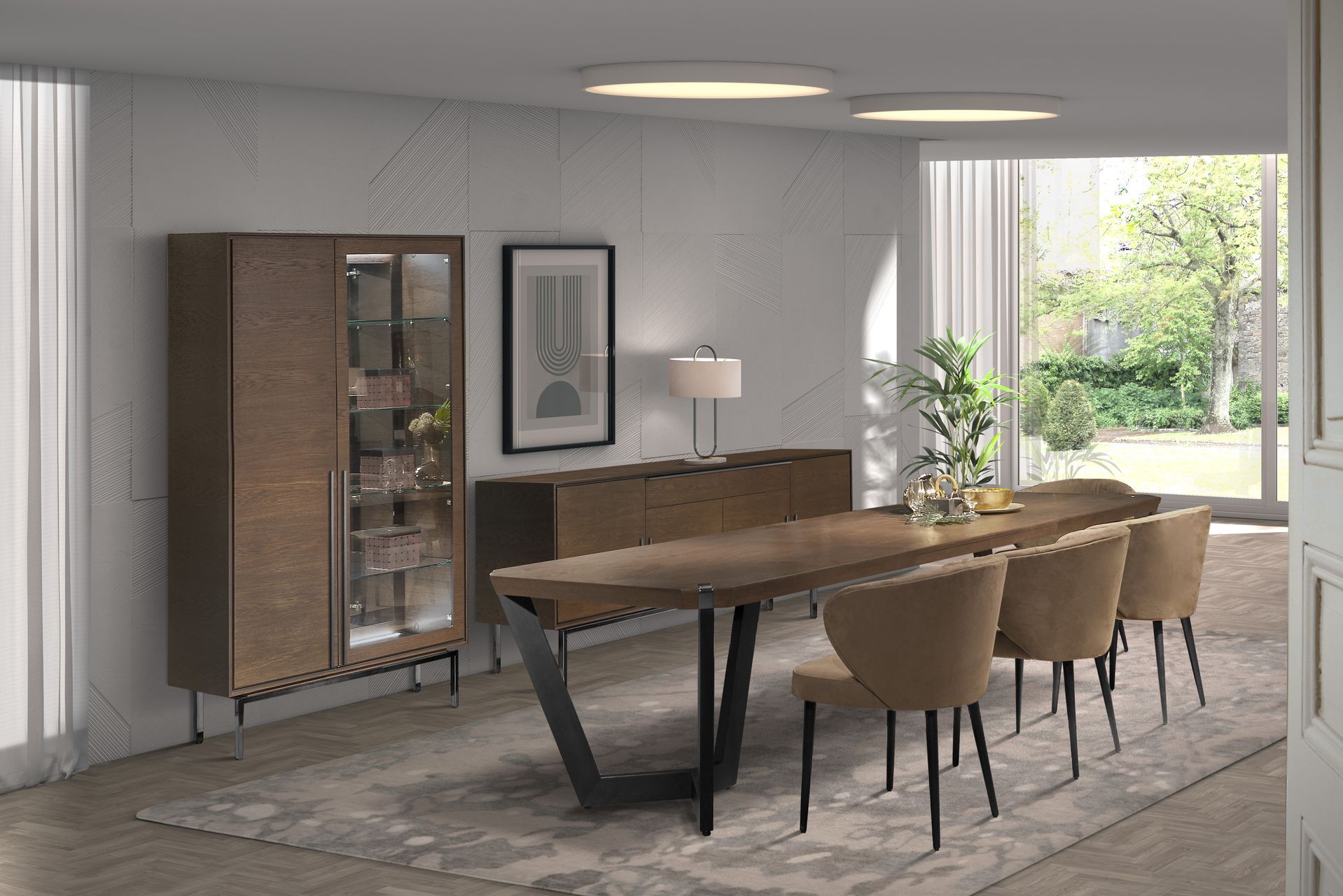 Деревянный выдвижной прямоугольный стол Hurtado Evolution ARCH-00125917 - Вид №4