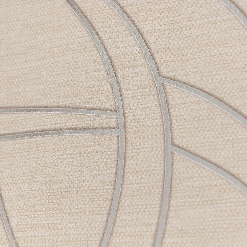 Обои флизелиновые Startdeco Луна бежевые 1.06 м 989782 STLM-2008325 - Вид №1