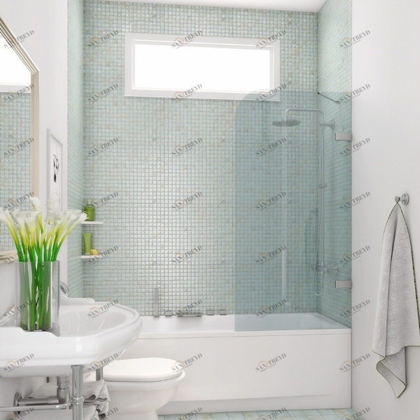 110X160GV861A Душевое ограждения на борт вынны GUTEWETTER Германия Trend