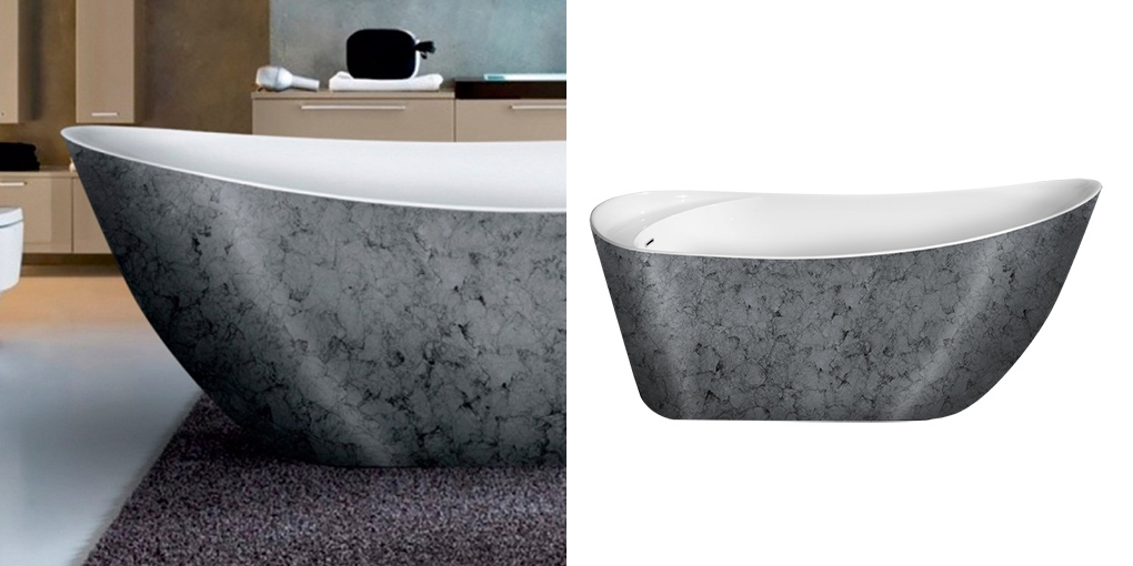 Ванна акриловая отдельностоящая Brown Wood Lagard MINOTTI lgd-mnt-bw - Вид №2