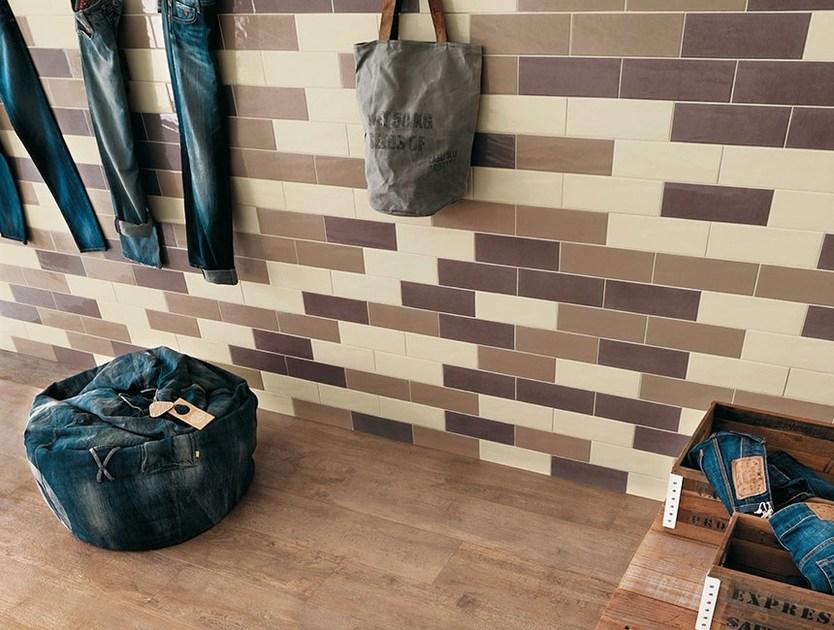 FAP ceramiche Настенная керамическая плитка под кирпич Manhattan sun-id-1452862 - Вид №2