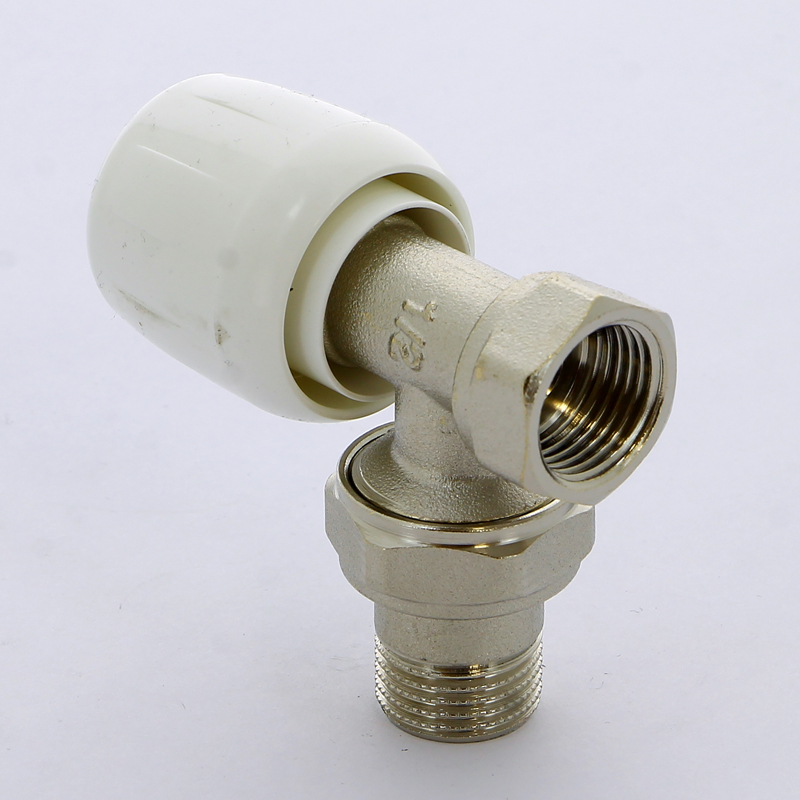 Вентиль НВ угловой для радиаторов с разъемным соединением ITAP 1/2" 39412 - Вид №3