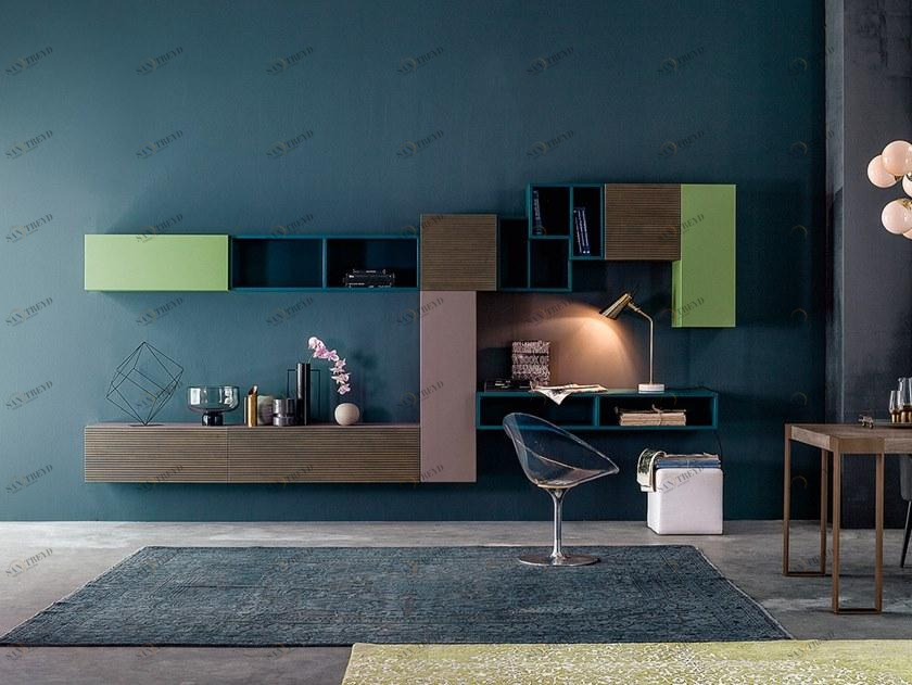 Devina Nais Модульная модульная стенка для хранения из массива дерева Zero.16 sun-id-1498033