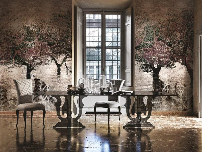 Inkiostro Bianco Обои сусальное золото Goldenwall collection 01-19 Inkqyfr19