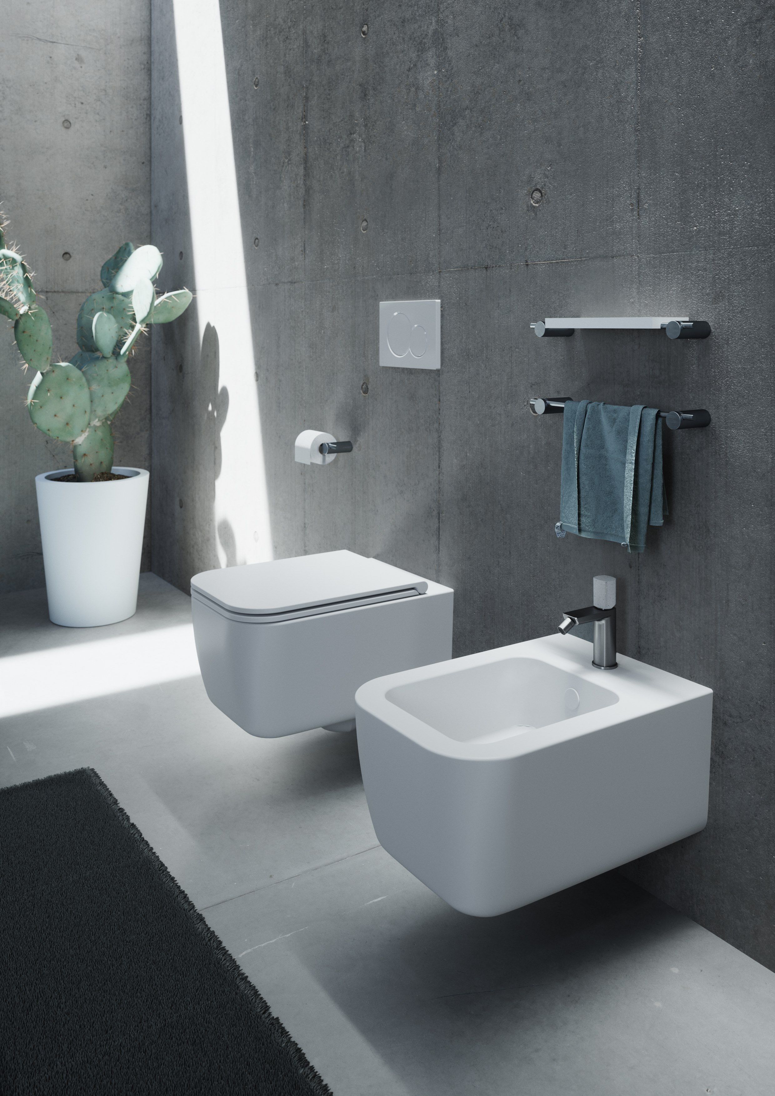 Полная мебель для ванной комнаты GSG Ceramic Design ARCH-00141424 - Вид №3