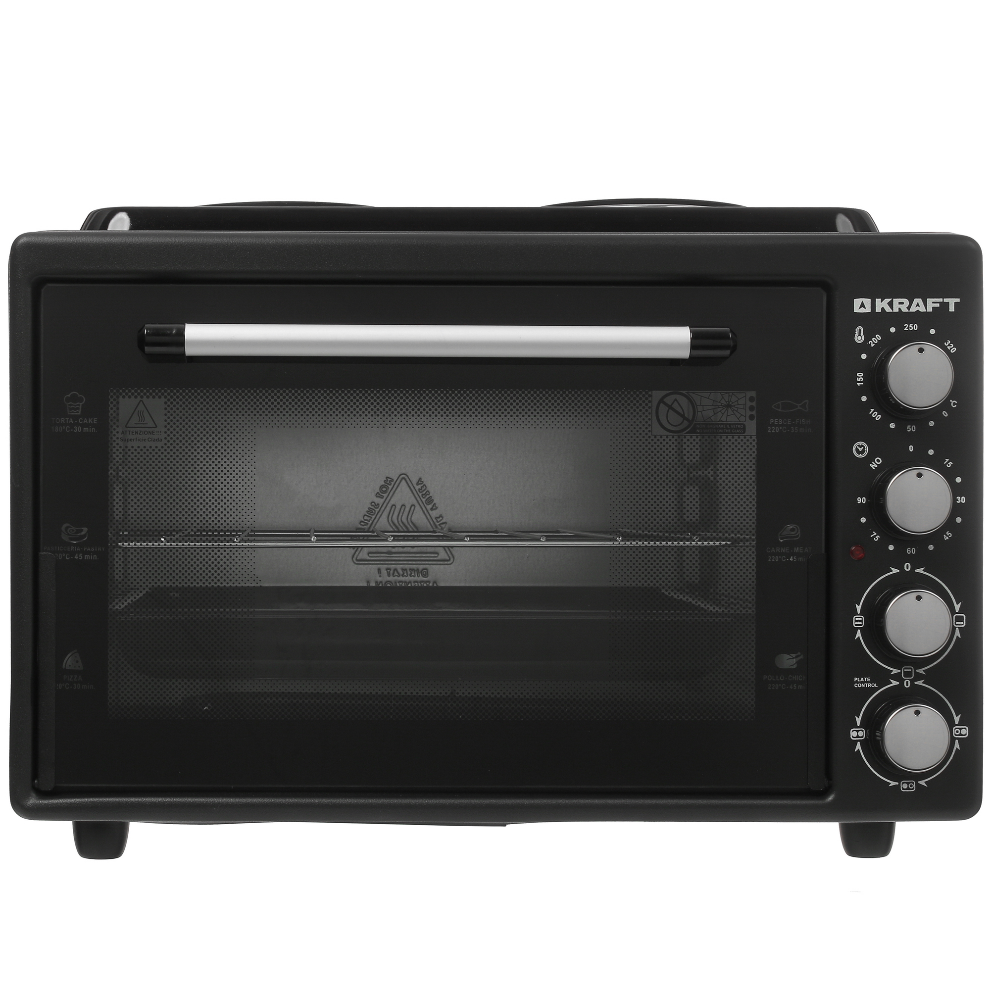 5347096 Мини-печь Kraft KF-MOHP 3800 BL черный STDN-0107995