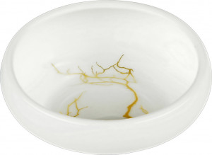 81092 Dibbern Розетка Dibbern "Золотой лес" 6см Фарфор костяной