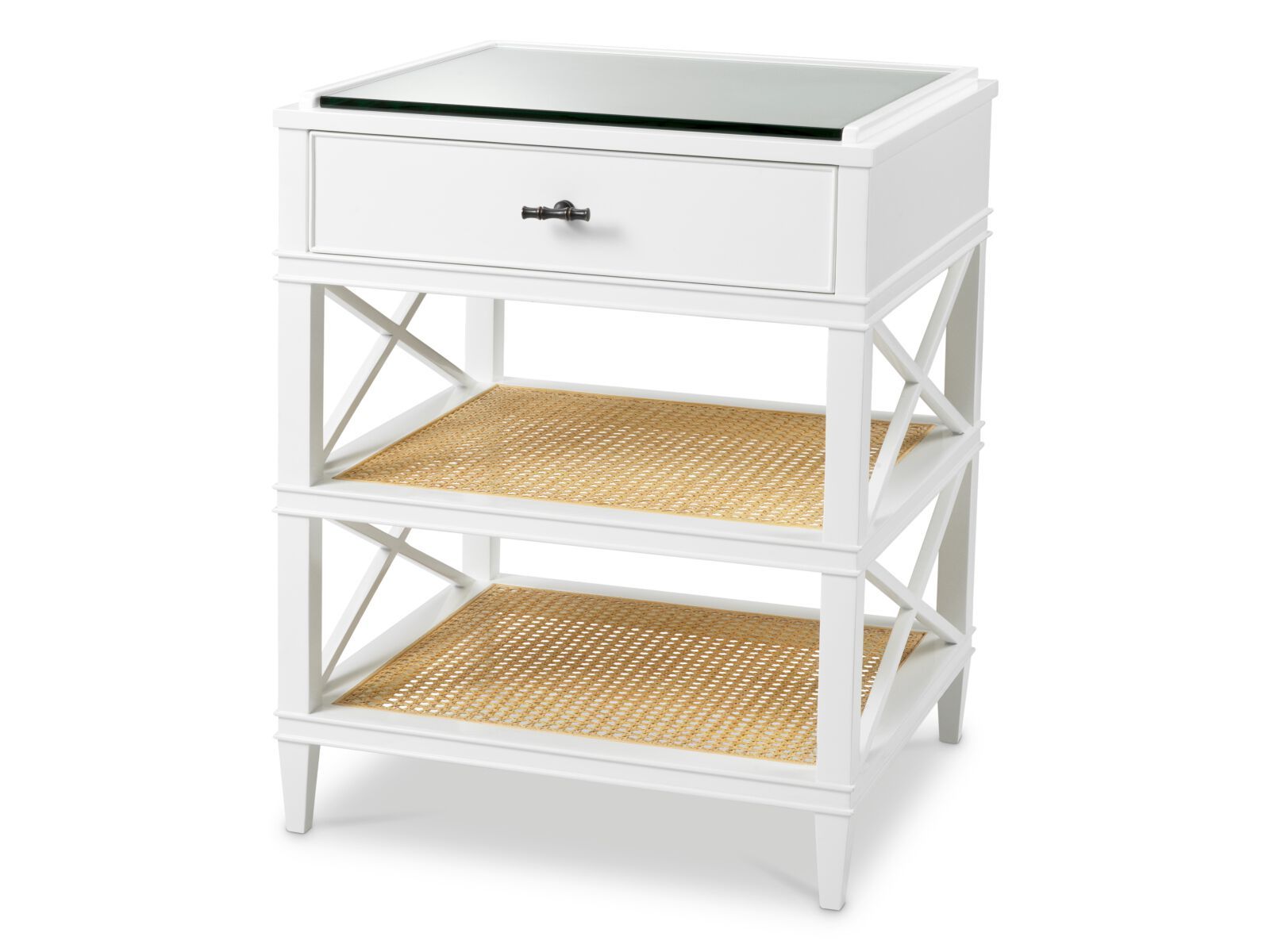 Высокий деревянный прямоугольный журнальный столик Eichholtz Багамы ARCH-00031540