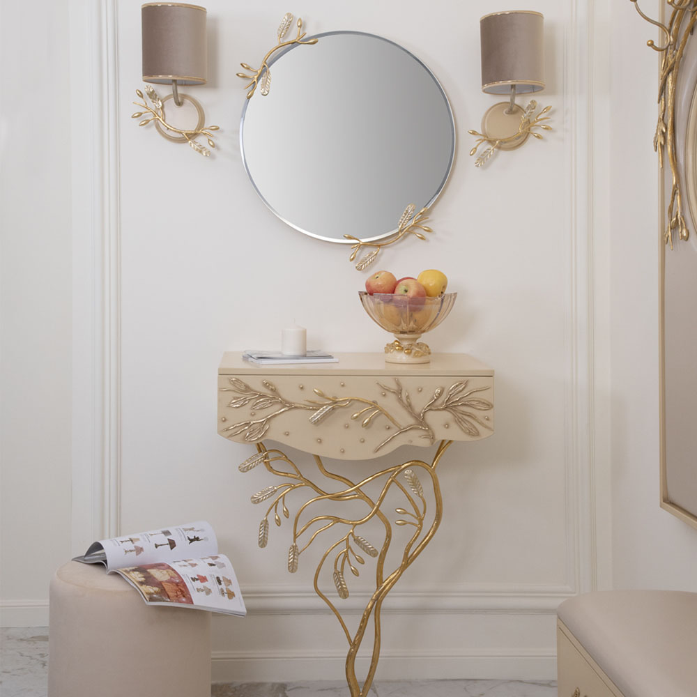 35066 Бра Oliva Branch Айвори правое BOGACHO 4627196596955