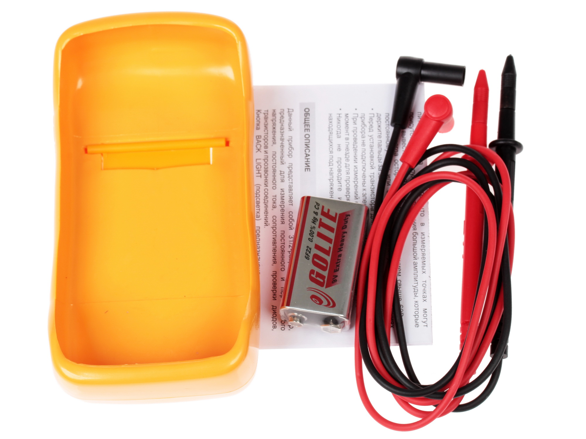 Мультиметр Master Professional MAS830L 1063060 STDN-0005900 - Вид №6