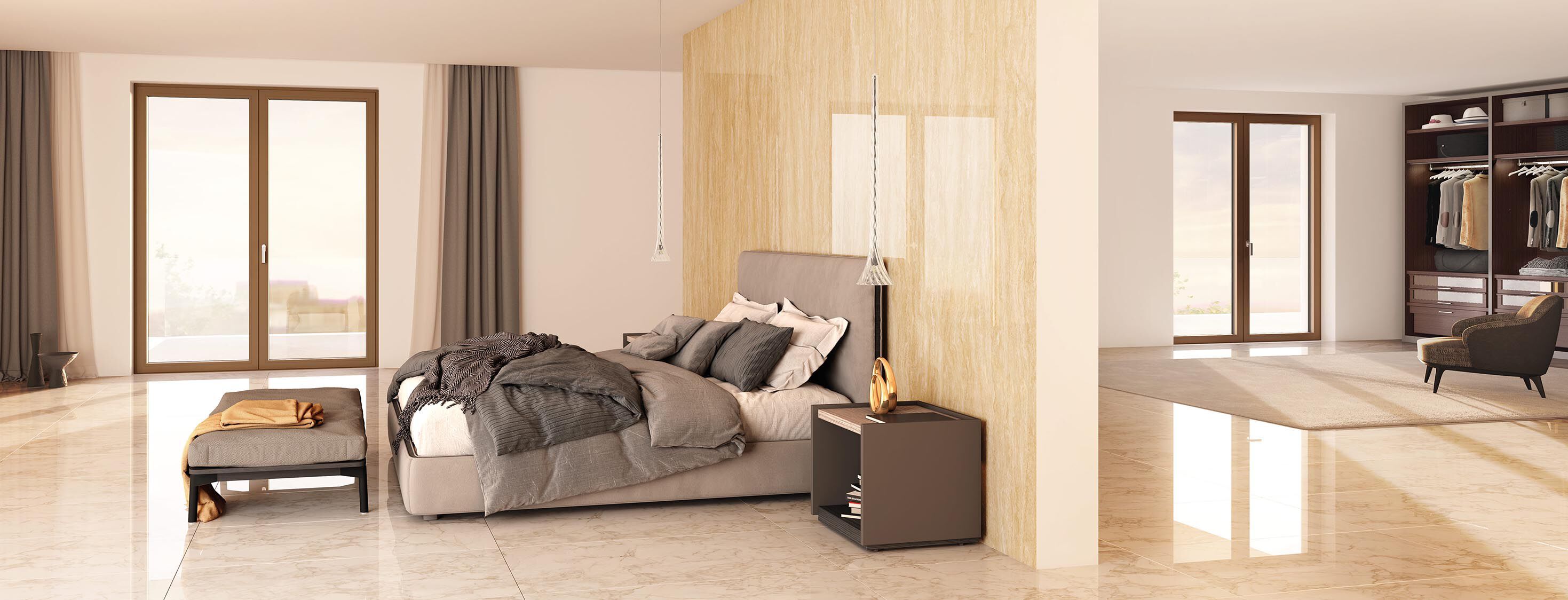 Алюминиевое створчатое окно D&V Serramenti AWS 75 SI+ ARCH-00006281 - Вид №2