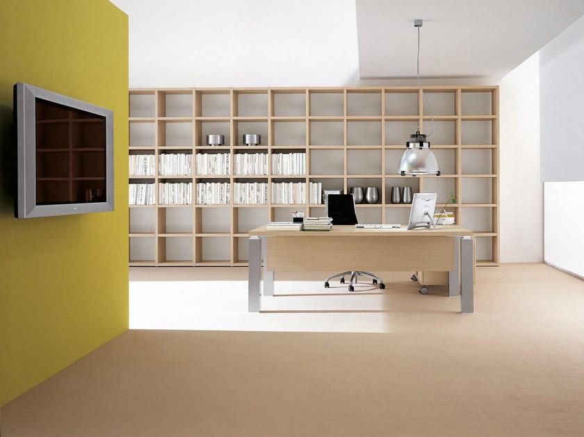 Sinetica Исполнительный угловой письменный стол из дерева Tao sun-id-1432620 - Вид №10