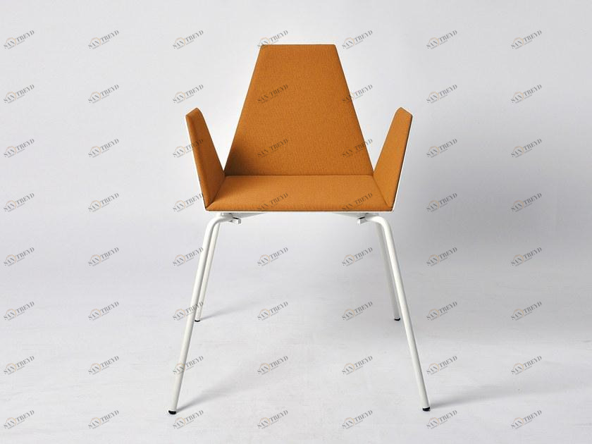 Lgtek Стул с обивкой и подлокотниками Tulipa sun-id-1461245