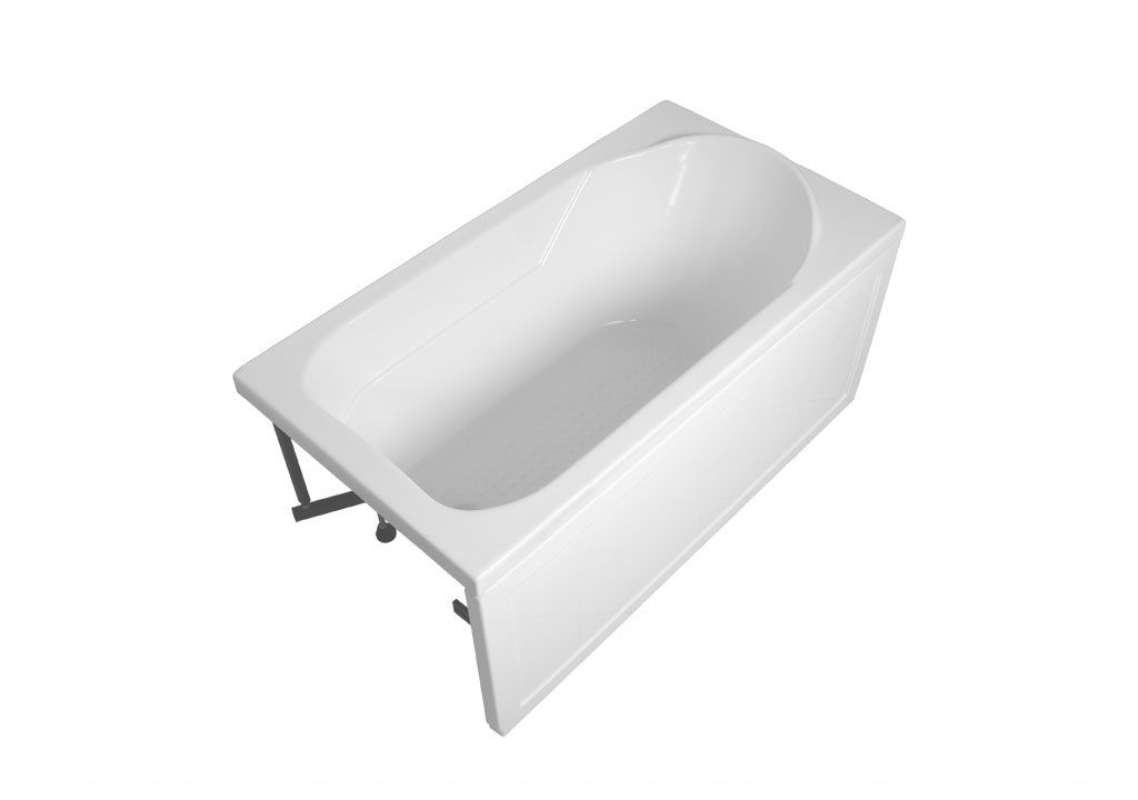 Акриловая ванна Aquanet West 120x70 (+ шторка Aquanet Alfa 4 NF6222-pivot) 0020405000196049 - Вид №3