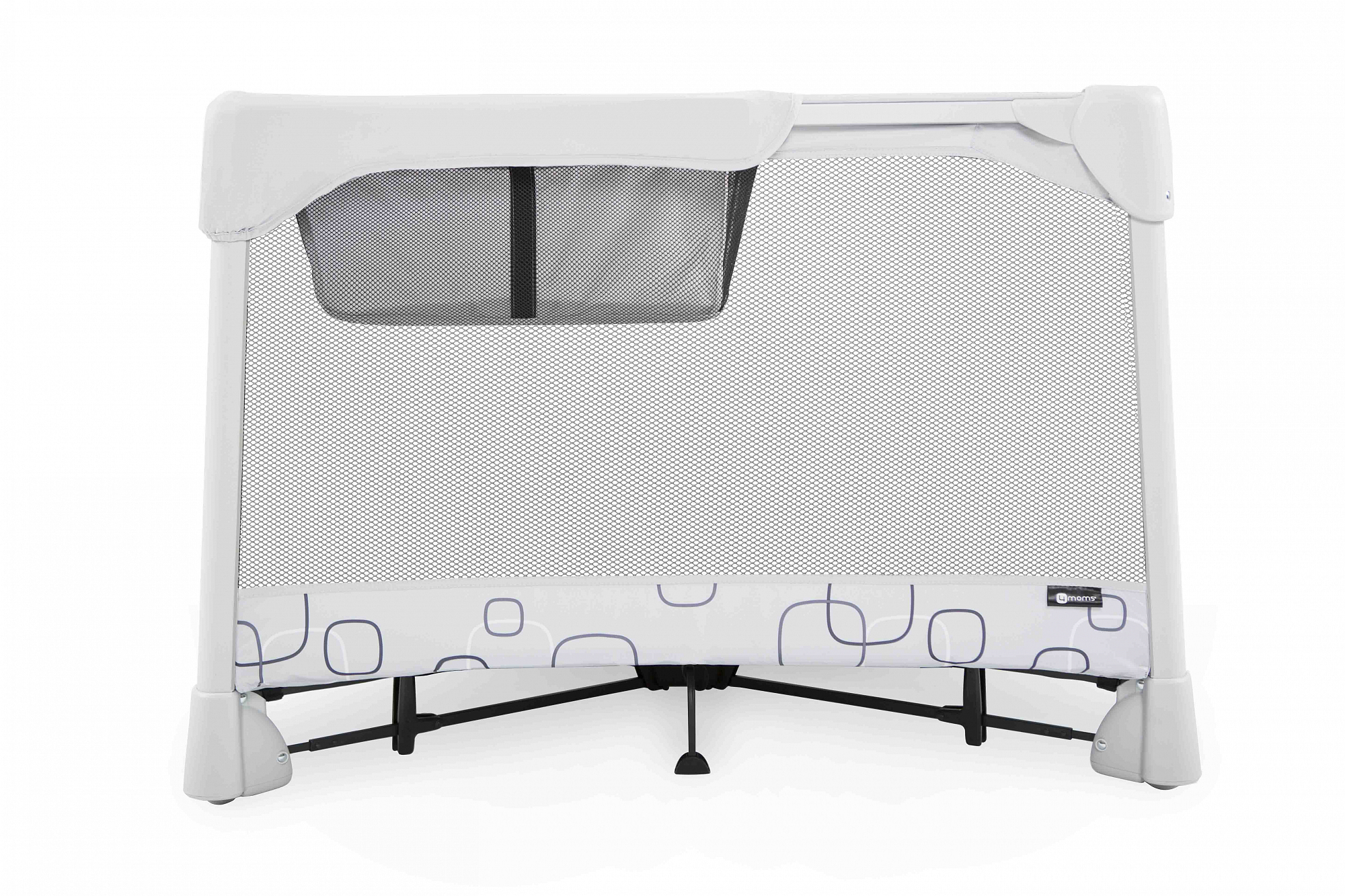 Манеж-кровать Breeze Classic серый 4MOMS  322582 Белый Santreyd  - Вид №6