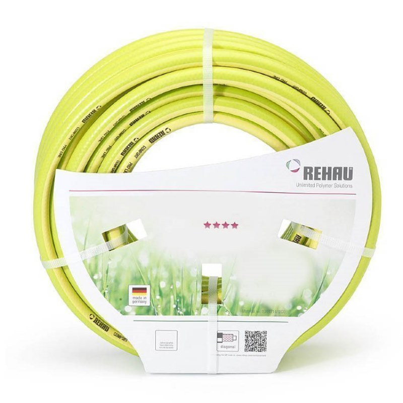 Шланг поливочный Pro Line gelb REHAU 5/8"(15.0/2.1 мм) бухта 25м 097676200 - Вид №3