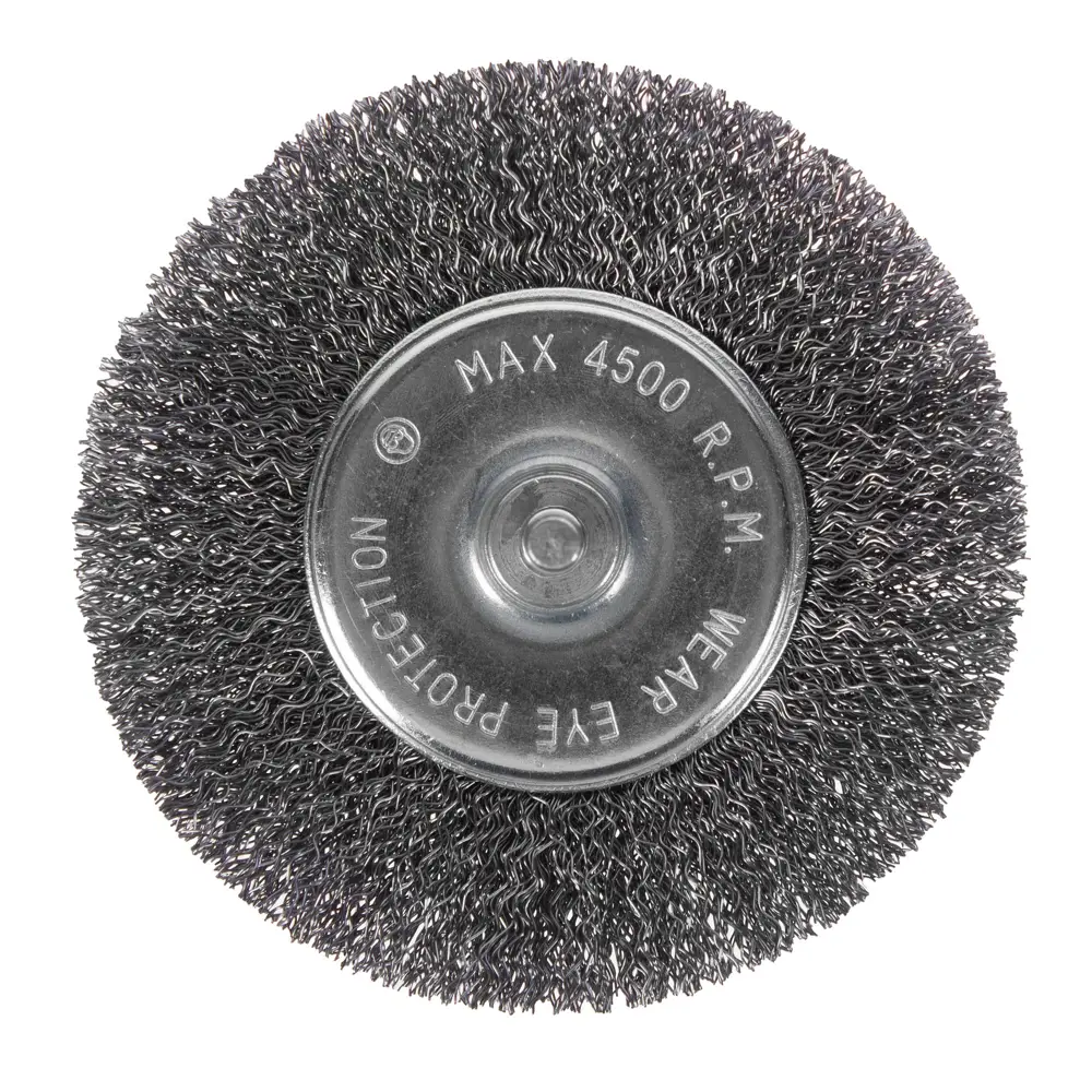 Дисковая щетка Dexter 100 мм для дрели - металлическая обработка поверхностей 17410436 STLM-0008124 - Вид №1