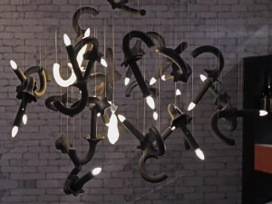 Beau & Bien Подвесной светодиодный светильник ручной работы с диммером Wersailles